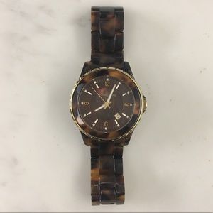 Tortoise Michael Kors watch